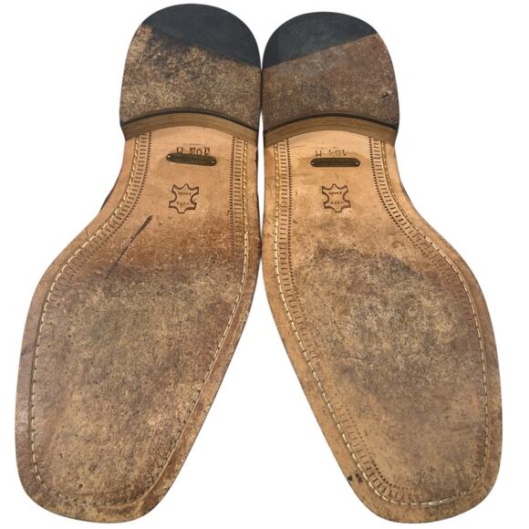 Julio Blanco Men’s Brown Lizard Monk Strap Dress Shoes Size US 10.5 main image 5